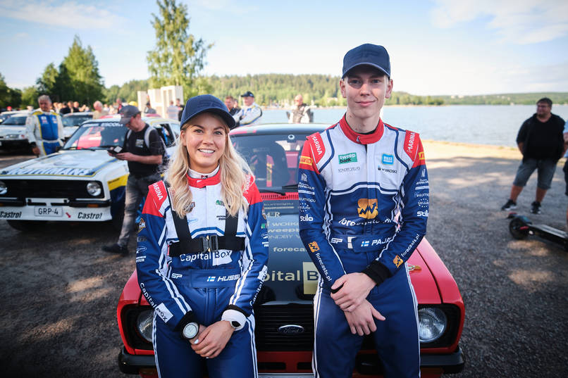 SM Ralli Sami Pajari Ja Janni Hussi Ajoivat Lahti Historic Rallyssa sm-ralli-sami-pajari-ja-janni-hussi-ajoivat-lahti-historic-rallyssa